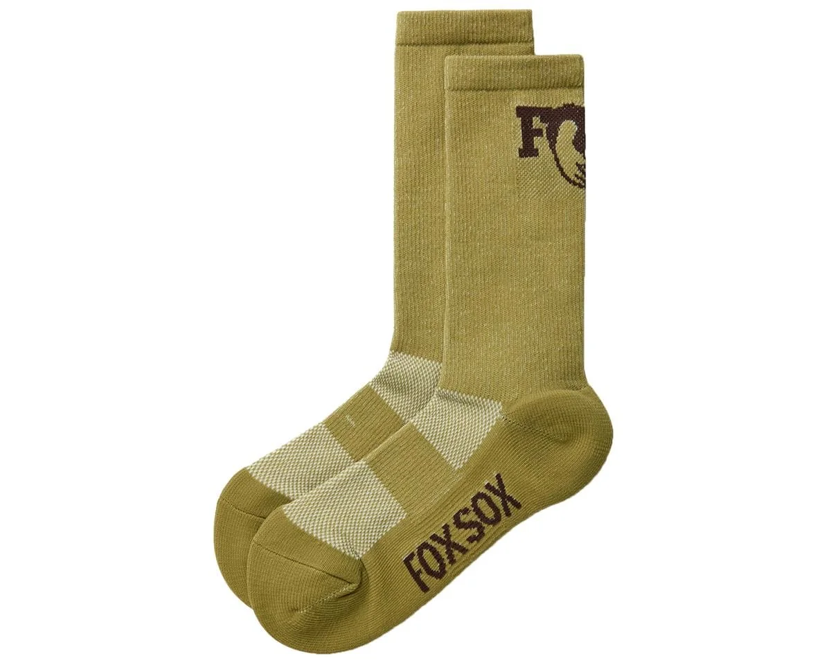 Fox Suspension Hightail 7" Socks (Reptile) (S/M)
